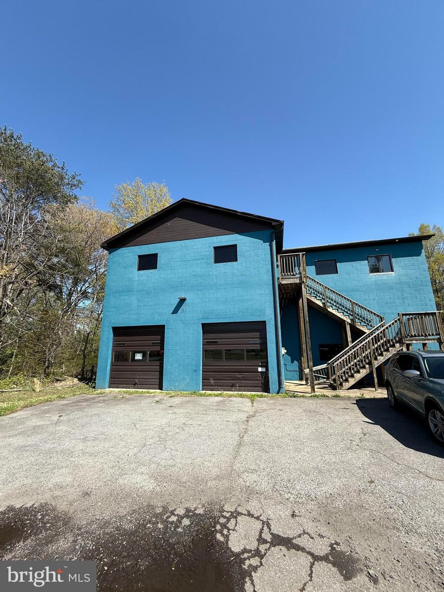 Bring your vision to life at 4715 Harrison Road! This 4,000 sq ft commercial building is zoned C3 (Highway Commercial) and offers an exceptional opportunity for a variety of business uses (subject to site plan approval through Spotsylvania County).

Formerly used as a towing company, this versatile property features three large drive-in bays, a dedicated paint booth, and an on-site generator. Inside, you'll find a flexible floor plan with ample office and storage space — ready to be customized to meet your business needs.

Situated just off a busy intersection in Fredericksburg, this location offers excellent visibility, strong traffic counts, and a sizable parking lot with plenty of room for vehicles, customers, or equipment.

Please note: Obtaining all necessary permits, business licenses, and approvals through Spotsylvania County will be the responsibility of the tenant. A full list of permitted uses is available through Spotsylvania County.

Bring your creativity and entrepreneurial spirit — this space is ready for your next chapter!

Rent is $6500 NNN per month