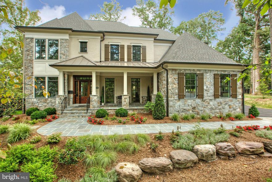 Just completed, NEW Home in sought after Salona Village. Exceptional craftsmanship & attention to detail. 5BR/ 5.5BA, Spacious Master Suite, Gourmet Kitchen, Amazing screened porch & 3 Car Garage. Blocks from downtown McLean, sited on close to a half-acre lot.  Over 6,000 square feet of living space on 3 levels along with many upgraded features!