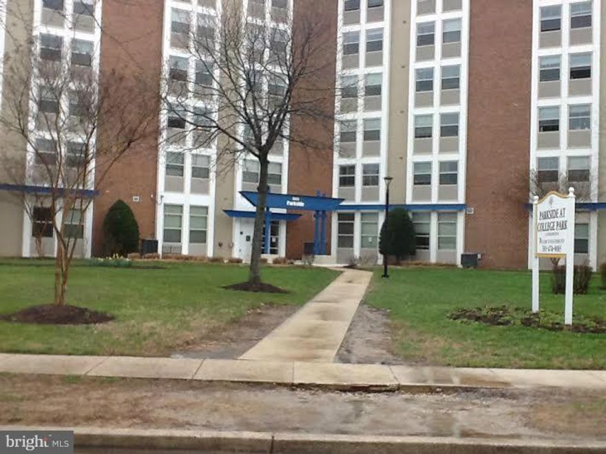 PRICE REDUCTION AND APPROVED SHORT SALE! 2 bed, 2 bath condo. A secure building with fitness ctr, theather rm and laundry facilities. Located near the UMD. Close to public transportation, restaurants and shops. Current lease expires July 2016. For all showings TEXT L/A directly with your MRIS #. 24 hour notice required. Schedule by 12p.m to show the following day after 12p.m.