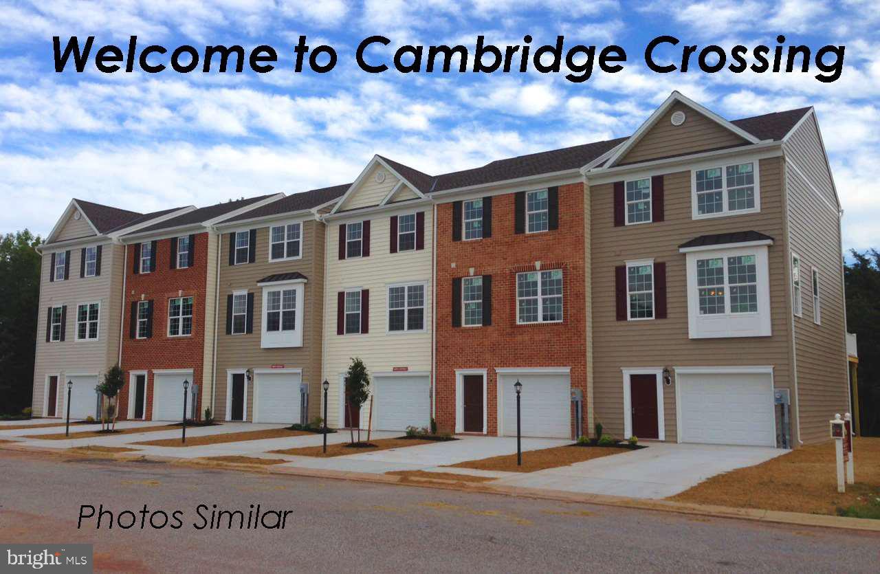 Model available for viewing by appt. New Townhomes in Gettysburg at Cambridge Crossing. "The Sutton". Elegant garage townhome on a quiet cul-de-sac, just north of town. Pleasant setting & conveniently located near town, shopping, Rt. 15 and the battlefield. Quality new construction by Artisans Design Build.