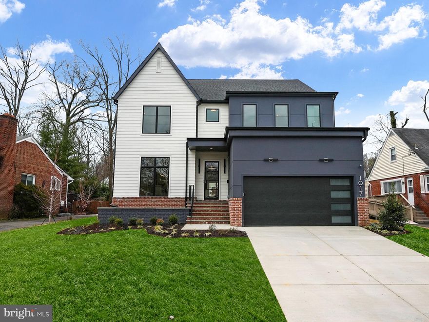 Welcome to this stunning Modern Tudor home built by Georgetown Homes, featuring 6 bedrooms and 6.5 baths. Upon entering, you're welcomed by a sun-filled formal entry, setting the tone for the elegance within. Step onto the exquisite white oak wire-brushed engineered hardwood floors, with 10-foot ceilings on the main floor and 9 feet in the basement and upper level.

The heart of this home is the chef's dream kitchen package, showcasing custom cabinets, an oversized waterfall island, and top-of-the-line Sub Zero/Wolf appliances. Don't miss the custom pantry, conveniently located next to the butler's pantry. The main level also offers a spacious dining room, living room, and a flex room with an ensuite bathroom, suitable as a bedroom or study.

On the upper level, retreat to the luxurious owner’s bedroom, featuring spacious custom his-and-her walk-in closets and an ensuite bathroom with a freestanding soaking tub, custom shower, and heated towel rack. Three additional bedrooms, each with ensuite baths, can also be found on the upper level.

The lower level is perfect for entertaining or accommodating guests, with an au pair suite that includes a full bathroom, a rec room, and additional unfinished space.

Located at 1017 Poplar Dr, this home offers the perfect blend of convenience, comfort, and community, providing residents with an exceptional quality of life. Don't miss the opportunity to make this luxurious property your own! Schedule your tour today.