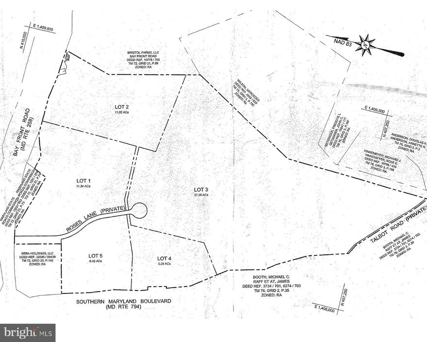 Discover an unparalleled opportunity to own over 70 acres in the heart of Lothian, Maryland. Conveniently located between Route 4 and Route 258, this prime piece of real estate offers limitless potential. With the absence of HOA restrictions, you have the creative freedom to turn this canvas into your dream project. Whether you envision a serene farmstead or develop a subdivision with five individual lots, the possibilities are endless. The picturesque surroundings, with scenic landscapes and a tranquil atmosphere, provide the perfect backdrop for your vision.
