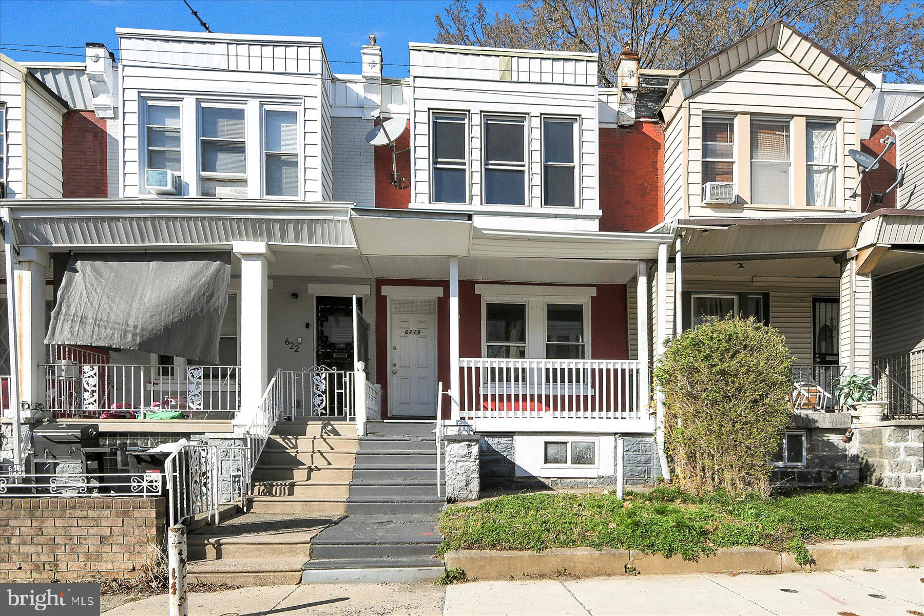 Welcome to 6219 Addison Street, a charming 1,088 sq ft, 3 bedrooms, 1 bathroom townhome nestled in Philadelphia's vibrant Cobbs Creek neighborhood. Constructed in 1925, the property showcases classic architectural details that add to its character while boasting some modern upgrades for today's living. This residence offers an updated kitchen with brand new stainless steel appliances, a deck off of the kitchen overlooking the backyard space perfect for summer cookouts. Upstairs you will find an updated bathroom with skylight that allows a ton of natural light in. Freshly painted throughout.
Some work is still needed to perfect this gem but the majority of the work has been completed for you. Convenient access to nearby parks and local shops adds to the potential opportunity to become part of a thriving community or add to your rental portfolio. Schedule your showing today!