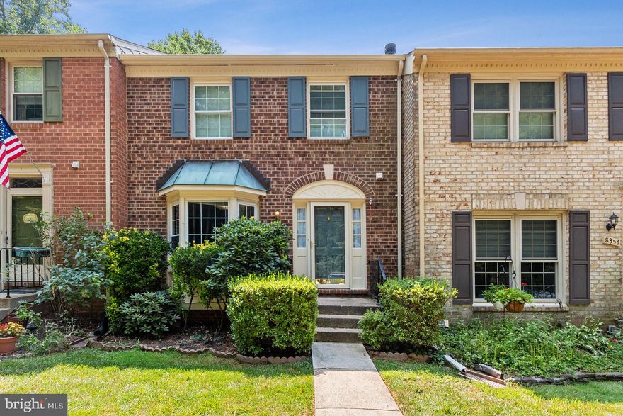 Excellent location! Access to 95/495 Close to restaurants, shops, and more! Beautiful & well-maintained TH in sought after Woodson Pyramid. Open kitchen w/Granite, Bay Window. Master w/sit area. Updated baths. Freshly painted all house & finished walkout basement w/ Fireplace. Backs to trees.  LL walk-out to a large fenced-in area. Immaculately maintained! Move-in ready!