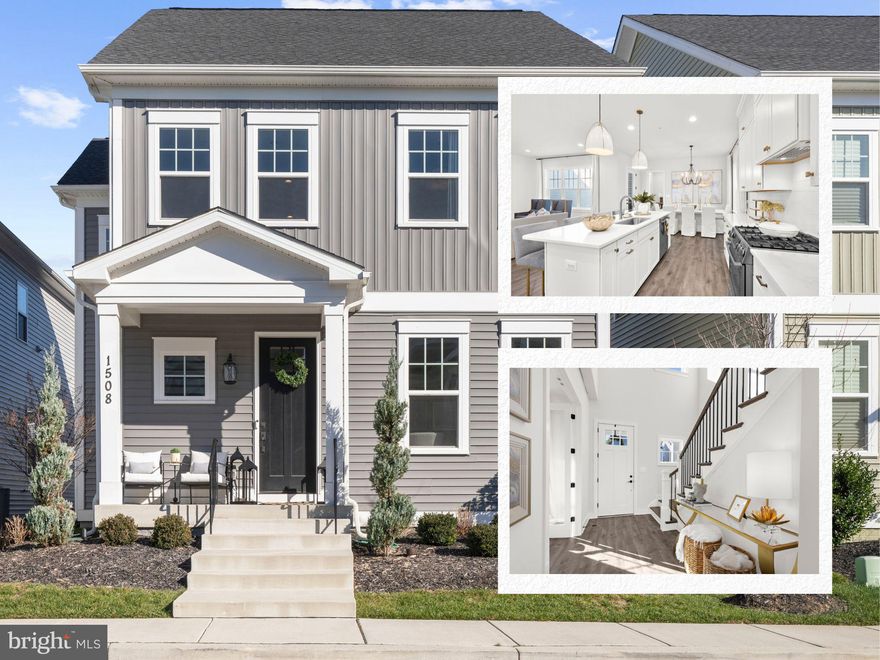 Welcome to a stunning home in the Two Rivers community! Impeccably maintained and move-in ready, it showcases exquisite craftsmanship, elevated selections, and a bright, inviting atmosphere that feels both luxurious and effortlessly livable.

Step through the front porch and into a stunning foyer that sets the tone for the home.  Adjacent to this graceful entryway, a sunlit study provides an inspiring space for work, play, or quiet retreat. Down the hall the open-concept living area is beautifully appointed with abundant natural light and a stunning gas fireplace.  The kitchen makes a striking impression with an expansive center island offering seating for four, full-height cabinetry with soft-close features, quartz countertops, premium gold fixtures, Bosch appliances, double oven and butler's pantry. The adjoining dining area complements the kitchen beautifully.  Rounding out the main level is a half bath and mudroom, which provides interior access to the two-car garage and the fenced-in yard with a patio and grilling area. High-end LVP flooring extends across the main level and continues onto the second level, creating a sophisticated foundation throughout the home. 

Upstairs, you’ll find four spacious bedrooms, including a serene primary suite designed to impress. The primary suite features a sitting area, dual walk-in custom closets and a spa-inspired en-suite bath with soaking tub, an elegant frameless shower with waterfall feature, a private toilet closet, and upgraded finishes throughout.  A dedicated laundry area and full hallway bathroom complete the top floor.

The finished basement extends the home’s livability with an expansive recreation room, a stylish wet bar, and 5th bedroom complete with a walk-in closet and full bathroom making it ideal for guests. Ample storage space ensures everything can be neatly tucked away as needed.

Step outside to a beautifully designed outdoor oasis featuring stone steps and patio with a fenced-in yard enhanced by custom landscaping and stunning exterior lighting, that transforms the space at night.

The Two Rivers Community offers a lifestyle that's both active and relaxing.  With beautiful trails, a community garden, pet-friendly zones, pool, fitness center and social hubs, this community truly feels like a year-round resort.  A commuter's dream as this home is conveniently located near major routes including 50, 95, 32 as well as Ft. Meade, MARC train and BWI airport.