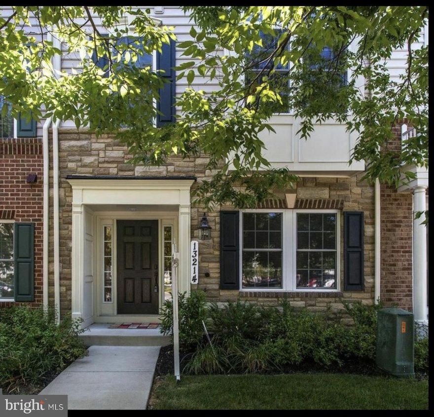 Freshly painted 4 bedroom 3 1/2  bath townhome. This home has a 2 car garage, New Carpet, wood floors, Beautiful kitchen w/ Granite countertops and  center island. Plenty of cabinet space and a good size pantry. and a deck off the back of the home. Gas fireplace,  First floor bedroom w/ full bathroom.  Beautiful primary bedroom with  walk in closet and a large bathroom. There are 2 other nice size bedrooms upstairs. Close to shopping, restaurants, movie theater, schools, 270, public transportation, walking trails and more. Don't miss out on this beautiful townhouse!  Visitor parking spaces behind  the house.