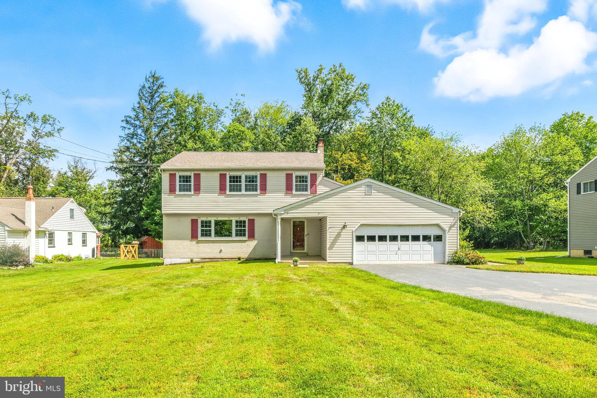 Welcome to this spacious 4-bedroom, 3.5-bath single-family home in East Norriton, offering comfort, style, and functionality throughout. A covered entrance, 2-car attached garage, and a large paved driveway provide convenience and curb appeal.
The main level boasts a bright living room with a gas fireplace, a formal dining room, and a spacious kitchen with abundant cabinet and counter space, plus a center island. The additional space in the sunken family room is perfect for gatherings large and small with fireplace, large windows and outside access. The backyard is peaceful with wooded views—perfect for entertaining or relaxing. A half bath, a convenient laundry/mudroom and access to the garage complete the first floor.
Upstairs, the primary suite features its own full bathroom, while three additional spacious bedrooms share a full hall bath. Every bedroom is enhanced with wood flooring and ceiling fans.
The finished basement provides valuable additional living space, with a third full bath, vinyl plank flooring, outdoor access and second laundry area. The lower level only requires a few final touches to make it a complete and versatile area—ideal for an in-law or au pair suite, home office, gym, or guest suite!!
Don’t miss the opportunity to make this well-appointed home yours!