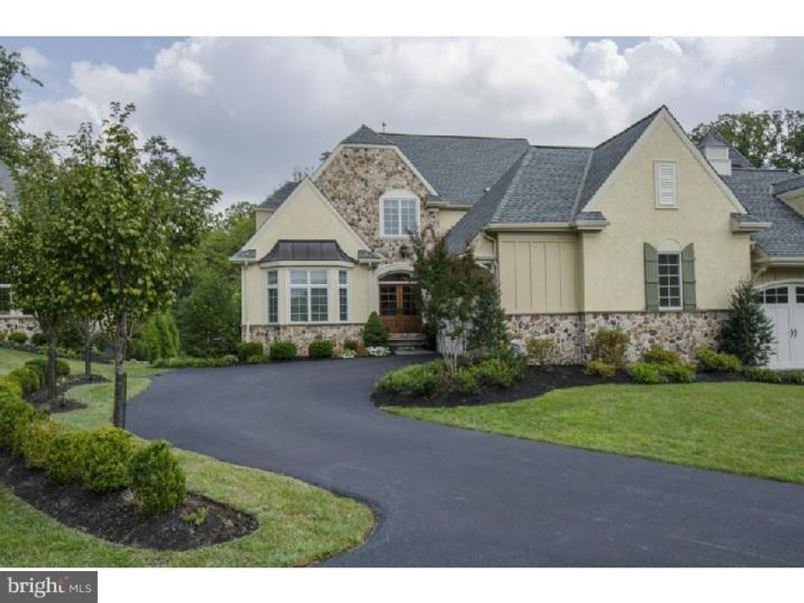 Premier Haverford Reserve Resale!  Great Value and Rare Opportunity.  Sited on Premium Walk-Out Lot Backing to the Woods with $100,000's in upgrades, this 45-foot wide carriage home w/ 9 ft ceilings has all the bells and whistles plus numerous decorative extras such as high end tasteful lighting fixtures and window treatments. 3-year-old Treymore Great Room Model features Luxurious 1st Fl Master Suite and expanded Gourmet Kitchen. Upgrades include 4 inch hardwood floors in most rooms, extensive millwork including arched entryways, custom tray ceiling in Dining Rm; Built-ins in Office and Family Rm , 2nd Floor Hall Jeffersonian Library and window seat; bumped out Bay Windows in Dining Room and Master Bdrm.   Chef's Kitchen with commercial Wolf cooktop and double ovens, grill and heat lamps; Sub-Zero refrigerator/freezer, Asko dishwasher, Miele Warming Drawer, granite counters, tumbled marble backsplash, wide bead board.  Lg. Family Rm with marble (gas) fireplace, beamed cathedral ceiling and two sets of French Doors to Trex Deck.  Master Bdrm w/ bucolic views, luxurious upgraded walk-in closet with Marble Island Built-In Storage and Marble Dressing Area.  Marble Master Bath with Frameless Shower, Kohler Whirlpool Tub and Two Vanity Areas.  French Doors to bright office w/ moldings and custom built-in.  1st Floor Laundry Rm with granite counters and great storage. Gracious Front Hall Curved Staircase leads to Second Floor.  Two enSuites each with walk-in closets and full bathrooms.  One of the enSuites has cozy alcove space; Additional Room with hardwood floors and skylights used as studio , could be 4th Bedrm. Finished Daylight Lower Level with Built-In Wet Bar, Asko Dishwasher and Sub Zero Wine Refrigerator; Catering Prep Room. Coffered ceiling, Stone Fireplace, Powder Room, French Doors to Office and Hobby Room and two Storage Rooms complete L.L.  Walk out to private paver patio with woods view.  Two-car attached garage with special flooring.   Exterior Maintenance included in HOA Fee; Award Winning Haverford Reserve has Walking, Biking and Hiking Trails on over 100-acres of preserved open space.  Minutes to the Main Line shopping and dining and access to Rt. 476.  20-min to Phila International Airport, 30-min to Center City Philadelphia.