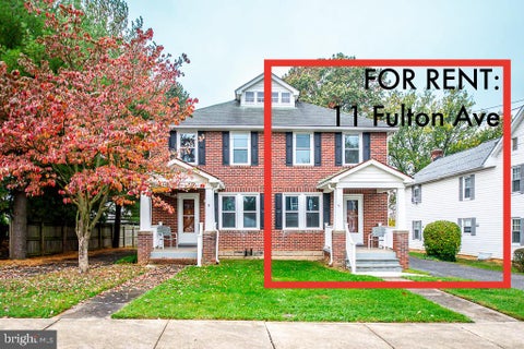 Townhouse For Rent - 11 Fulton Avenue<br/> Frederick County, WALKERSVILLE, MD 21793