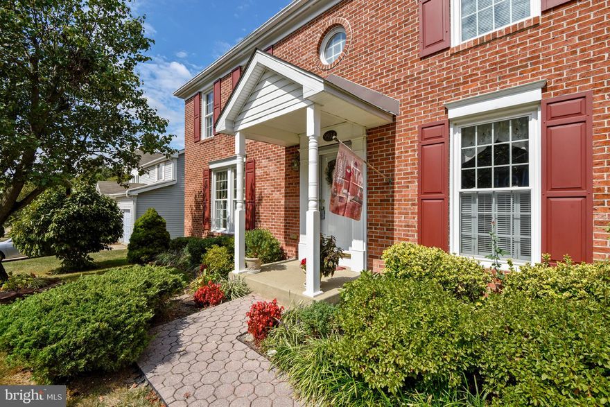 Property is Vacant...But PLEASE WEAR FACE MASK & GLOVES TO KEEP THOSE COMING IN AFTER YOU SAFE!MOVE IN READY..Stately Brick Front Colonial complimented by Gleaming HW Flooring in Entry Hall Living Room & Dining Room. Large Eat-In Kitchen w/Abundance of Cabinetry & Counter Space Bow Window provides Picturesque View of Trees...so Serene! Adjacent Family Room w/Wood Burning FP surrounded by Marble Hearth. French Doors open to Awesome Screened In Sunroom..Ideal for Entertaining or Personal Relaxation.  4 Spacious Bedrooms w/Near New Carpet Beautifully Renovated Master Bath to include Soaking Tub & Separate Shower & Dual Bowl Vanity. Hall Bath includes Tub/Shower Combo & 2nd Dual Bowl Vanity. Both Baths enhanced by Near New Skylights. Huge Lower Level awaits Your Creativity w/Walk Out to Rear Yard Numereous Upgrades during Ownership to include Sunroom Roof Heat Pump Windows Skylights Hardwood Floors & Complete Renovation of Master Bath...JUST BRING FURNITURE & CLOTHES!