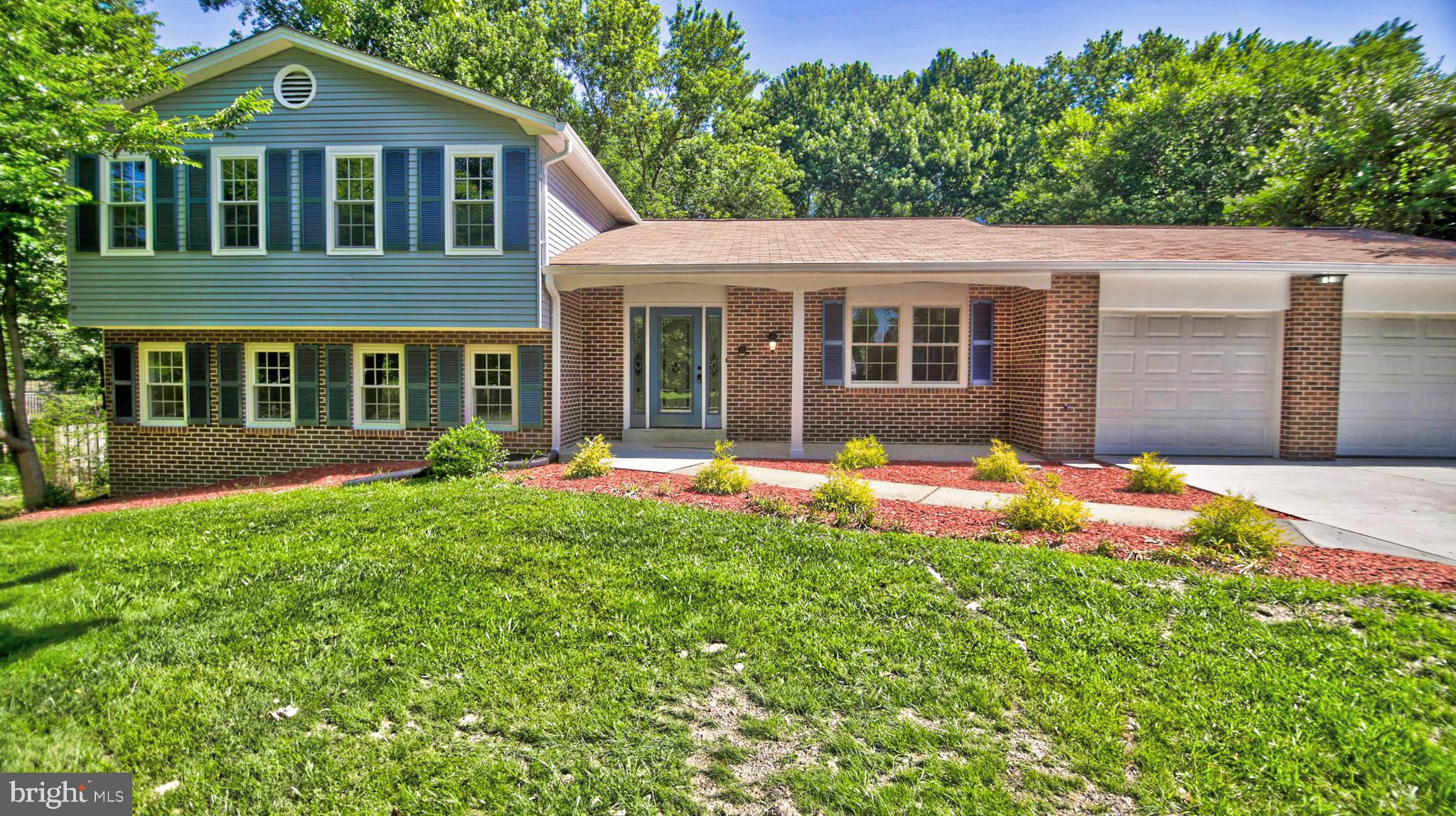 A MUST SEE TRULY Fully Renovated home with 5 bedrooms, 3 full baths with a 2 car attached garage and back deck for entertaining. New kitchen with granite counters, ALL New appliances, new cabinets, new hardwood floors, new windows, new doors, new heating and A/C system. Upper level with 4 bedrooms, master with its full bath. Fully finished walkout basement with a huge den with fireplace , bedroom and full bath Located on a Beautiful treed lot ++desirable Waldorf . New roof installed and ready for a new owner . Wont Last!
