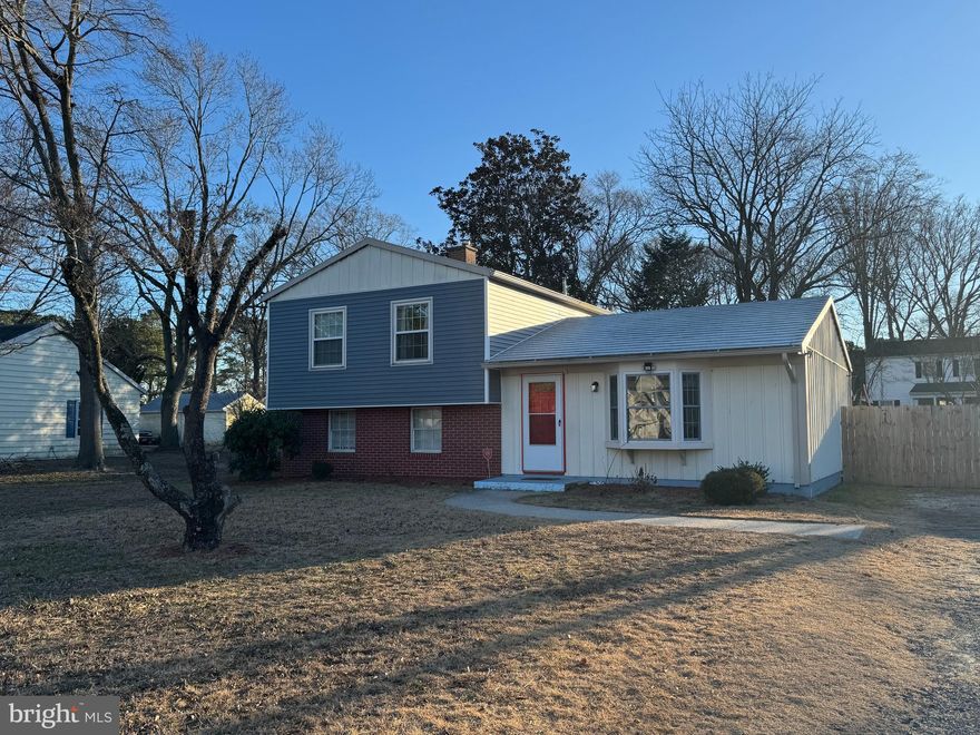 Beautiful split level home located in quiet community just outside of popular Salisbury.  Basement level has a huge utility room and large family room/den.  Main floor includes a living room, kitchen, and dining room.  Upper level includes three bedrooms and a full bathroom.  Good sized front yard and fenced in back yard.  Shed on site.  Just minutes from some great shops, restaurants, and amenities in the southern area of Salisbury.  Close to the state of the art hospital and an abundance of medical offices and professionals.  Beautiful, bright lighting throughout.  Hard surfaced driveway and walkway to front door.  Septic drainfield is in need of repair or replacement...but no worries, seller will work with you to provide a credit or post settlement repairs.  Or will consider an offer as is.  Don't miss out on this great opportunity.  Call to schedule your private showing today.