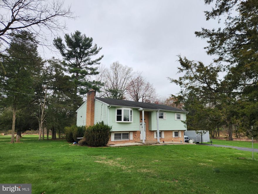 Here it is.....have you been waiting for a little elbow room, now you can stretch a little on 3.77 acres. Bi- Level with long term owner, pond on the property but needs maintenance to refill, seller at one time enjoyed fishing and ice skating.  Rural area but easy access to commute for Rt. 72, Rt.22, I-78 and I-81.