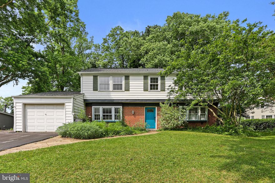 Welcome to 12813 Brunswick Lane! This 4-bed,  2.5 bath colonial sitting on about 1/3 acre is ready for you! A fully fenced back yard with ground level deck, wood flooring throughout and prime location could be yours.  Recent improvements include a newer roof, updated kitchen, sliding glass door and multiple windows replaced.  Close to everything but still tucked into this classic Bowie neighborhood, draw inspiration from the existing colors or re-imagine this home as a blank canvas to make your own!