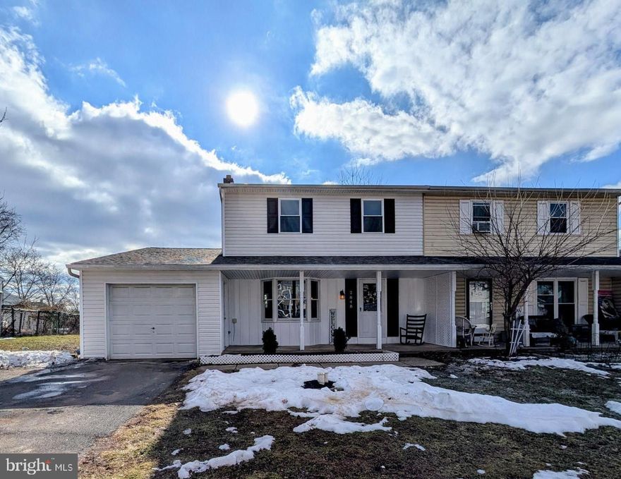 Showings start Friday 27th.  
Welcome to 2848 Grant Ave, Hatfield. Totally Updated Cobblestone Twin with 3 bedrooms and 1.5 bathrooms.  All 1456 square feet of this home has been  Renovated virtually every inch!  Incuding New architecectural shingle Roof ,  New energy-efficient double hung, vinyl Windows.  New Vinyl Siding,  New HVAC heating/cooling system with warranty, New Bathrooms,  New luxury wide plank vinyl  flooring throughout the first floor,  New 6 panel interior doors,  New LED high-hats and lighting fixtures throughout, New plumbing fixtures throught,  New kitchen including shaker style cabinetry all plywood construction, full overlay drawers and doors, full extention drawers with soft -close hardware.  New durable granite countertops, heat-resistant, natural stone surface.  And New stainless steel appliances.  This home has been freshly painted from top to bottom including the basement with a neutral color palette-that create a timeless, calming and adaptable space just waiting for your personal decor.
Come take a look today there is nothing left to do except move  in and make it your own!
Great location close to Parks, shopping, restaurants etc. Highly respected North Penn School District