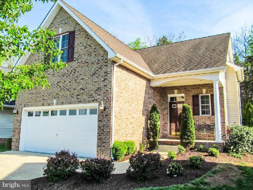 Immaculate Home with Owners Pride Showing Inside & Out. Open Main Level Floor Plan. This Like New Home Features Crown Molding, Hardwood Floors, Gas FP, Stainless Steel Appliances, Breakfast Bar, Breakfast Nook & Formal Dining Room.  Lots of Windows for Natural Light.  Beautifully Landscaped w/Covered Front Porch & Large Rear Patio to Entertain. Backs to Wood for Privacy & Min to I81 & I66.