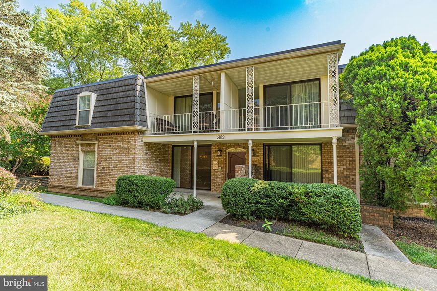 Charming 2BR, 2BA first-floor condo with bright light-filled spaces, beautiful wood flooring in the main spacious living area that opens to a private patio. Nestled in a quiet section of the community, this unit offers secured garage parking and is just one block from Route 50. Enjoy the convenience of being within walking distance to Seven Corners and close to East Falls Church Metro. Plus, take advantage of the lovely clubhouse and pool! Utilities included, tenant responsible for cable/internet!
