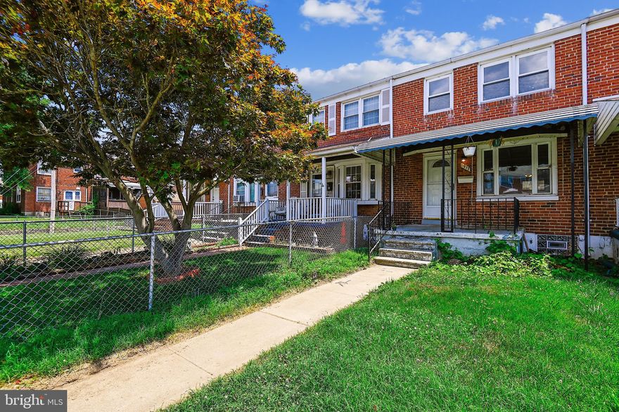 Great New Townhome in the heart of Dundalk ready for your personal touches!!  Three spacious bedrooms with one bathroom!  Well manicured Close to shopping and 695 interloop! A gem in the heart of Town!! As-is! Seller to provide a One Year AHS home warranty!