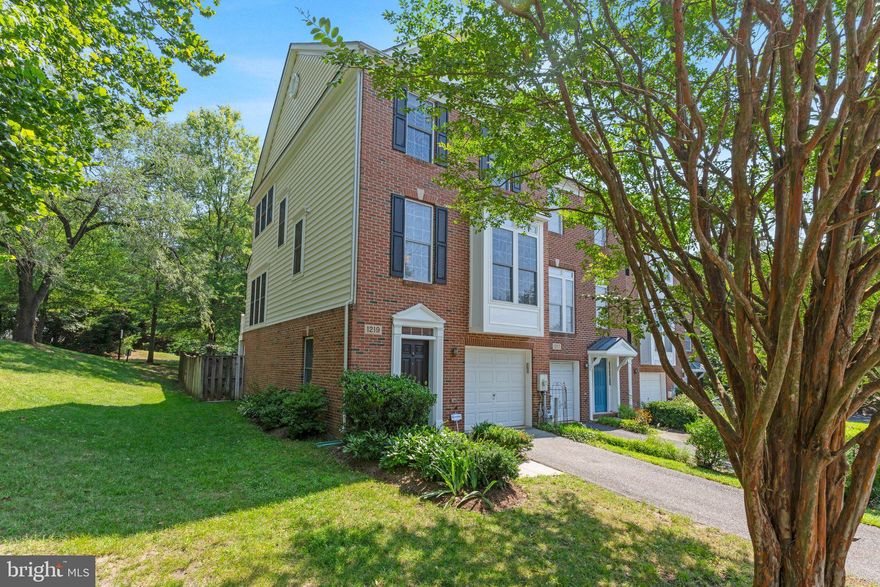 Luxury 3 level townhome  built by Winchester Homes. * End  of group brick front garage townhome. * This is the only section of garage townhomes inside the Crofton Triangle * Main level offers spacious living room and gourmet kitchen, high-end appliances and attached breakfast nook* Large primary suite with attached full bath, separate shower and soaking tub * Deck  just off the kitchen overlooking a fenced rear yard. * All new carpeting (2025) brand new HVAC system (2025)* Adjacent  to community open space offering maximum privacy*