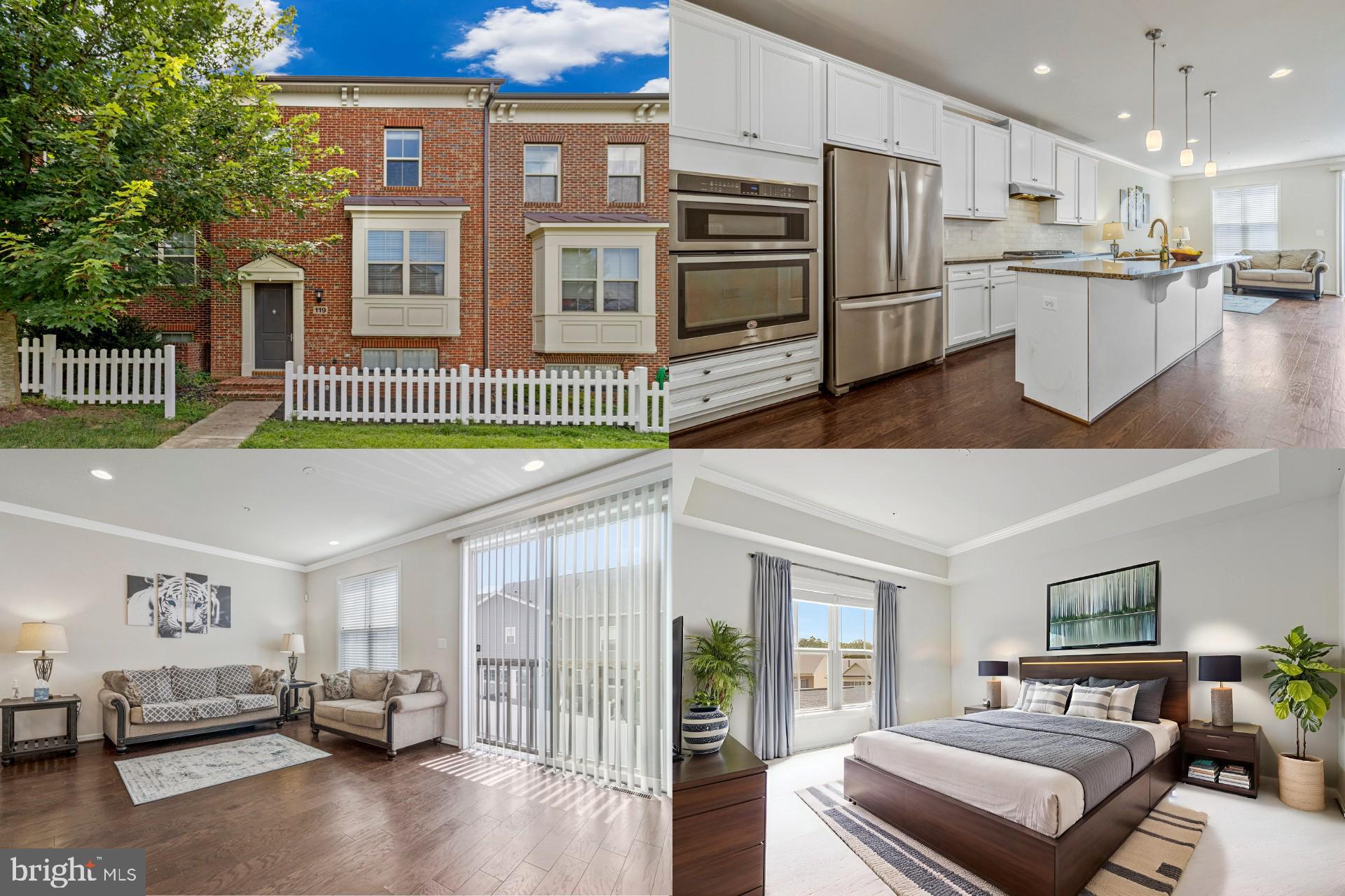 Welcome to this stunning 3-bedroom, 3.5-bath townhouse nestled in the highly desirable Cabin Branch community. You're welcomed by warm hardwood floors that stretch across a bright, open-concept main level. The heart of the home is the gourmet kitchen that is fully equipped with stainless steel appliances, granite countertops, and a spacious island perfect for entertaining. The open flow continues into a sun-filled living and dining space. Upstairs, find peace in your expansive primary suite, complete with a walk-in closet, tray ceilings and serene ensuite bath. Two additional bedrooms, a full bath, and laundry area round out this thoughtfully designed second floor—ideal for families or guests. The fully finished lower level is flexible and functional, with a large recreation room, full bath, and access to a 2-car garage—perfect for movie nights, gym setups, or welcoming guests with ease. Enjoy the community’s clubhouse, sparkling pool and playgrounds. Spend weekends exploring Black Hill Regional Park, or indulge in a little retail therapy at Clarksburg Premium Outlets, just minutes away. Whether you're looking to grow, relax, or entertain, this townhome offers more than just a place to live, it offers a place to belong.