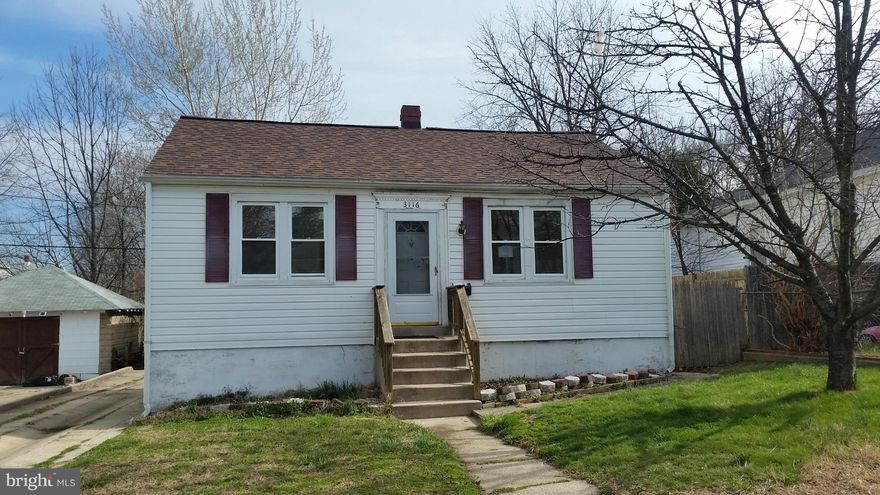 Charming Rancher with NEW ROOF, 3 bedrooms, 1 bath, off-street parking w/ 1-car garage, C/AC, hardwood flrs, rear deck to fenced rear yard. Property needs TLC but has potential! Property eligible under Freddie Mac First Look Initiative (homeowners only) thru 4/14/16.SOLD AS-IS.GR/HOA/FF fees TBD by buyer.Seller pays NO transfer/ recordation costs.> AGENTS SEE AGENT REMARKS FOR OFFER INSTRUCTIONS.