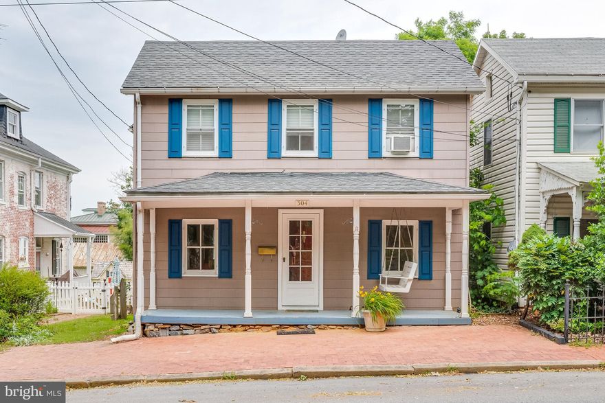 Charming home -  located on a safe quiet street  in the beautiful  historic district of Charles Town. Right across the street is the old Zion Church - where family members of George Washington are resting in peace - it's a beautiful spot. You can easily walk to all the amenities in Charles Town - the farmers market, and all the restaurants and pubs in town. And the home is quaint and cute with a lot of character. Higgledy-piggledy as the nice English seller describes it. And surprisingly spacious - A big living room area, separate dining room, an office, country kitchen with a laundry room off the kitchen (shelving for storage is there along with an attached half bath) and 4 bedrooms upstairs. Old wood floors in good shape are in most rooms except the kitchen and 2 of the bedrooms are painted wood. The electric system has been upgraded and safety checked and the seller just had a new brick sidewalk built in keeping with the historic nature of the area. The seller had the chimney checked recently and regular maintenance checks on the boiler so the heating system  is in good operating condition  If you prefer a home with character instead of   cookie cutter subdivisions, you'll love this home. .You won't find a better more interesting location. (How great would this home be for an Air BNB.)  Contract fell through because buyer's loan fell through - nothing to do with house.