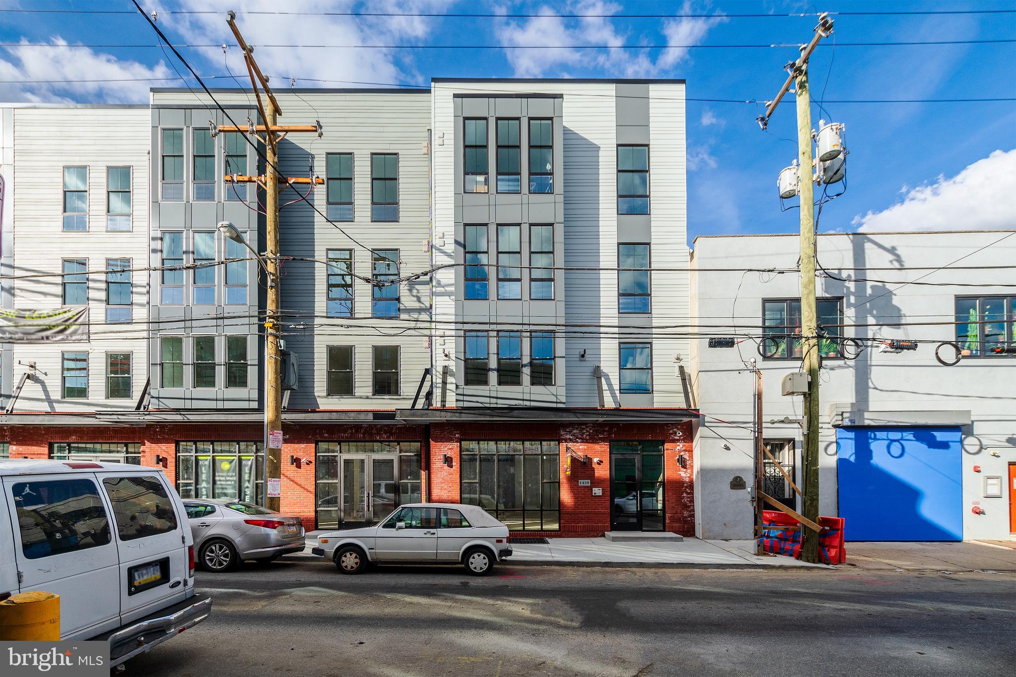 *Available NOW!*
Welcome to Federal Flats at 1439 Federal St, a brand new apartment community in Point Breeze that is ideally located just footsteps from the commercial corridors along Washington Ave and South Broad Street. Surrounded by public transportation routes, the Lincoln Square Shopping Plaza (Target, Fine Wine & Good Spirits, Sprouts Farmers Market, Chipotle, Starbucks), as well as popular local businesses like American Sardine Bar, Dock Street Brewery, and Batter & Crumbs Bakery, and more! These spacious 1 bed, 1 bath apartments boast functional floor plans and also feature central air, in-unit laundry, brand new stainless steel appliances, quartz countertops, and oversized windows allowing for great natural light. The building also provides residents with a shared outdoor patio space as well as a shared bike room for convenience and leisure! Book your tour today to see this brand new building in a great part of town.
Lease Terms: Generally, 1st month, and 1 month security deposit due at, or prior to, lease signing. Other terms may be required by Landlord such as last month’s rent upfront. $65 application fee per applicant. electricity, gas (if applicable), cable/internet and $10/mo technology fee. Water is a flat monthly fee of $60. $25 service fee plus cost of the air filter will be charged quarterly for routine air filter replacement. Landlord Requirements: Applicants to make 3x the monthly rent in verifiable gross income, credit history to be considered, no evictions within the past 5 years, and must have a verifiable rental history with on-time rental payments. Exceptions to this criteria may exist under the law and will be considered. Cosigners will be considered.
*Price reflects the net effective rent when a 2-week credit is applied at $1,445/mo.
*1 Dog under 35 lbs. – $350 non-refundable pet fee + $50/mo pet rent required.
*1 Cat – $350 non-refundable pet fee + $50/mo pet rent required.
*Photos of a similar unit. Finishes may vary.