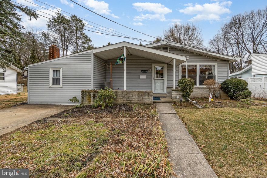 Absolutely charming ranch home in Delbrook Manor, Cumberland Valley SD. 4 bedroom and 2 full baths on first floor with stackable washer and dryer in primary bedroom. Beautiful hardwood floors and fantastic inground pool to enjoy this summer. Won't last long!