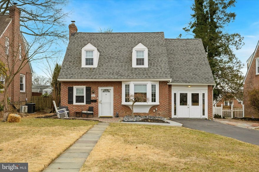 House is pending. Open houses for Sunday are canceled
Welcome to 223 Ivy Rock Ln, a charming Cape Cod in the Westgate Hills section of Havertown. Enter into a tile foyer that leads to a nice-sized Living Room with fresh carpet and new recessed lighting. Continue to the combination kitchen/dining room with access to the backyard, creating a perfect opportunity to gather and entertain. The updated Kitchen boasts bright white cabinetry, porcelain tile flooring, tile backsplash, and stainless-steel appliances. Head upstairs to find 3 ample sized bedrooms and a newly renovated full bath with shower/tub combo. The full basement offers the potential for additional living space and provides a half bath, plenty of storage, as well the laundry & utilities.  The exterior includes extensive hardscape with front and back patios, new landscaping and stonework on the front/side of the house, and a backyard. There is also a bonus space with the garage conversion. Recent updates include the roof, siding, & gutters (2020), 10 new windows (2022), renovated kitchen (2023), new carpet throughout (2023), brand new full bathroom (2023), updated electrical with new switches, outlets, & ceiling fans (2023), and converted oil to natural gas (2025). Located in the Haverford School District, this home is close to public transportation, major highways, local parks, the Manoa shopping center, YMCA, golf clubs and just a short distance to Center City. Do not wait on this one!