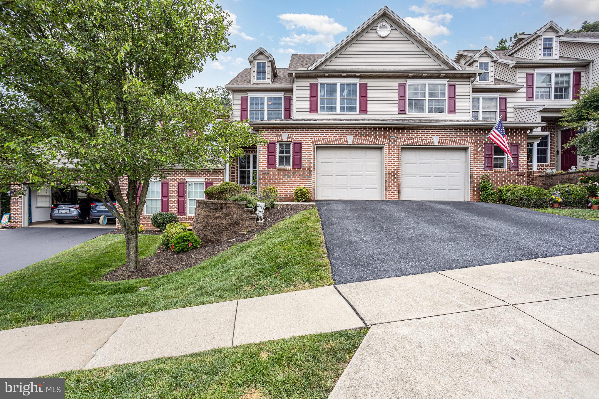 Discover low maintenance luxury in the desirable Olde Orchard Hill community. This well maintained townhome in West Shore School District offers over 2500 sq ft of thoughtfully designed living space, complete with first floor primary suite, vaulted ceilings, and a sun filled great room with skylights and a cozy fireplace. High end appliances (all included), thoughtfully designed kitchen, and crown molding/chair rail in formal dining room. Enjoy peaceful evenings taking in the view from the oversized rear deck. Partially finished walk out lower level with a work bench, first floor laundry, reverse osmosis drinking system, security system and many more features you will want to see in person. Perfect blend of comfort, space, and location.
Home Warranty included.