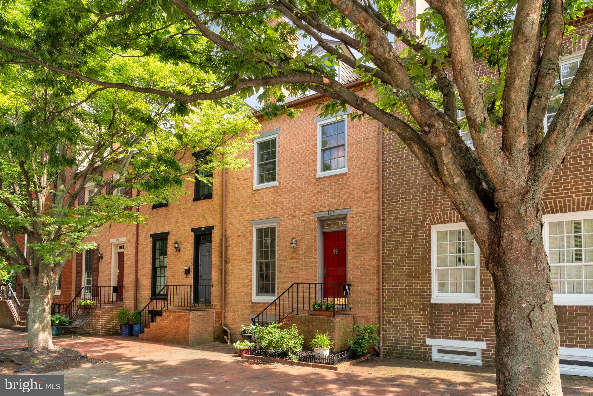 Fresh and fun 2-3 bedroom row home on one of Otterbein's prettiest tree-lined blocks. Welcome to 147 W. Hill Street with fresh paint and numerous turn-key updates. Built in 1980 as one of the neighborhood "in-fill" homes, this sweet abode features beautiful hardwood floors, a wood-burning fireplace, and renovated kitchen with a large center island. A beautiful fenced patio and garden -- perfect for summer grilling and entertaining -- sits just beyond the kitchen.
This home features a large second-floor primary bedroom suite with a soaking tub and jetted shower as well as a rarely found walk-in closet and secondary closet space. The top floor is a perfect second bedroom with views over Otterbein's beautiful neighborhood. The refinished lower level features a second full bath, built-ins and a nicely sized family room (or 3rd bedroom/guest suite if you prefer) along with ample storage and laundry room.
The seller has made significant recent updates in the last 5 years including, but not. limited to: Replaced HVAC (2020), new architectural shingle roof (2021) and replaced windows (2021). This perfect little home sits just steps from three neighborhood pocket parks and is just a quick walk to downtown, the MARC to Washington, DC, Ravens Staduim, Oriole Park and Fed Hill/Cross Street Market.
