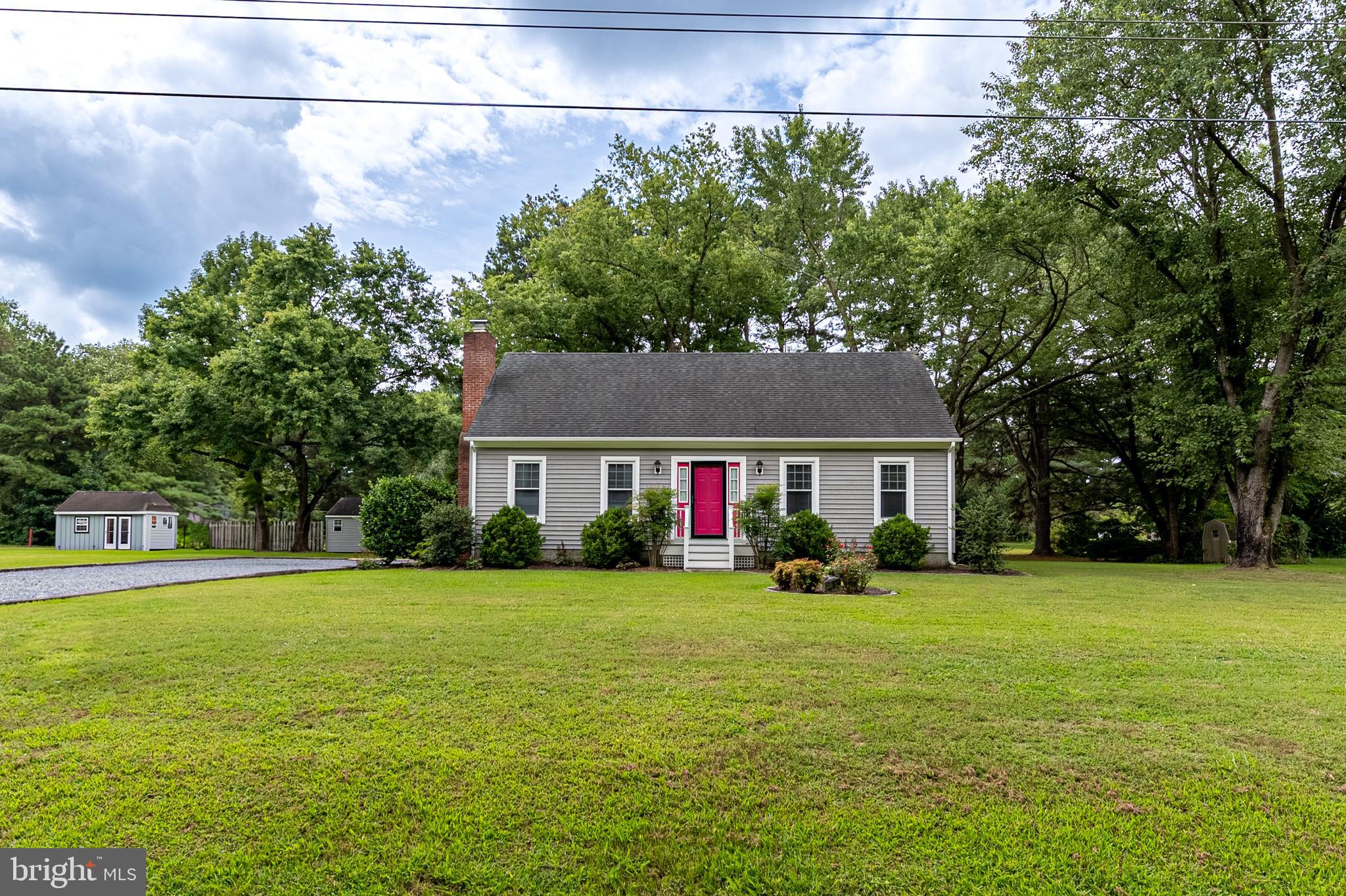 Charming 3-Bedroom Cape Cod on Over Half an Acre! Ideally located near Wor-Wic Community College and shopping, this inviting home offers a perfect blend of updates and classic character. The renovated kitchen opens to a bright dining area, creating a great space for everyday living and entertaining. The spacious living room features a cozy wood stove. One bedroom and a bonus room are conveniently located on the first floor, while two additional bedrooms are upstairs, providing flexible living arrangements. Both bathrooms have been tastefully updated. Situated on a generous lot of over half an acre, there’s plenty of room for outdoor enjoyment, gardening, or future projects. Call for your personal tour.