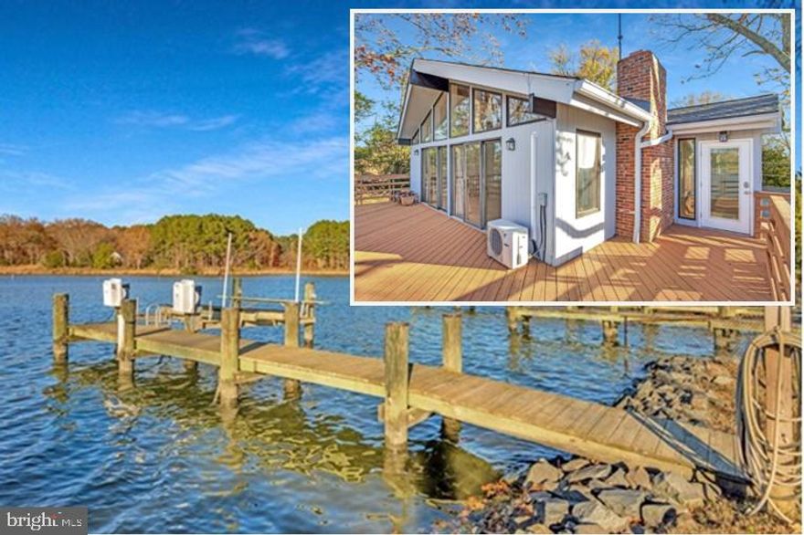Rare Waterfront Opportunity in Deale Beach – Ready for Your Boat!
Stop dreaming and start living the Chesapeake lifestyle. This isn’t just a home; it’s a private maritime retreat featuring 60 feet of protected shoreline on Carrs Creek, complete with a private pier and 8,000lb boat lift. Inside, the "wow" factor continues with soaring vaulted ceilings, full brick gas fireplace and a gourmet kitchen designed for entertaining around a massive center island. With entry-level bedrooms for easy living and a primary suite boasting a true walk-in closet, this layout is as functional as it is beautiful.  A bounty of local attractions, dining and entertainment.  The only thing missing from this waterfront retreat is you!