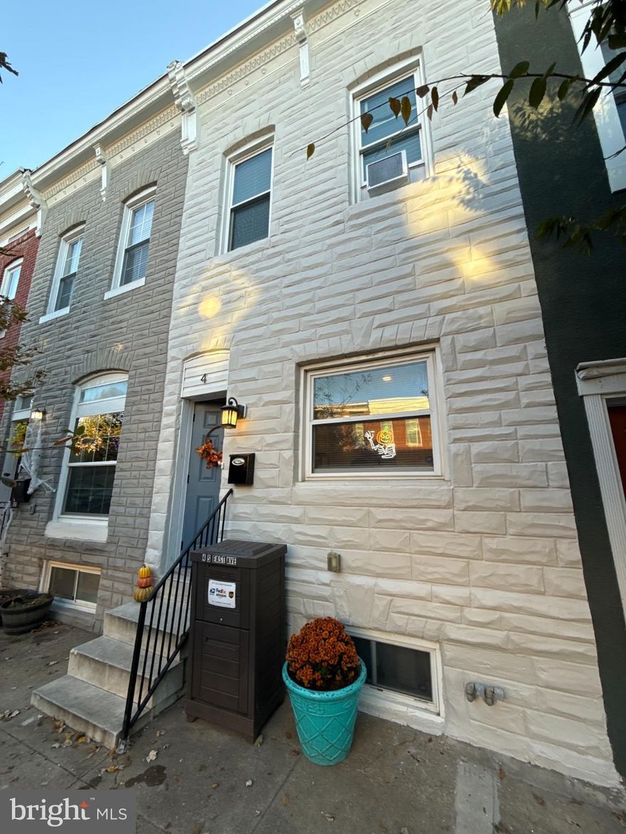 Welcome to your next chapter in one of Baltimore’s most vibrant neighborhoods! This beautifully updated 1904 rowhome blends historic character with fresh, modern comfort - perfect for first-time buyers, young professionals, and down-sizers alike. Enjoy an open layout with luxury vinyl plank flooring, tall ceilings, with fresh paint and natural light throughout. Since 2022, the detail-oriented seller has thoughtfully updated the entire space including the kitchen, all baths, the upper-level bedrooms, and the basement finishes. Plus - a newer sewer line (2016) roof resurfacing (2017) provides peace of mind. The renovated kitchen features sleek cabinetry, modern finishes, and stainless steel appliances. Refreshed bedrooms (2) and updated full bath on the sky-lighted second floor offer calm, comfortable spaces, while the partially finished basement adds flexibility with a 150-square foot room with closet and an above grade window that may be your guest bedroom, your home office, or your gym. It is accompanied by an updated, private full bathroom. Just steps to Patterson Park and minutes to Canton’s dining, coffee, and nightlife as well as easy access to Johns Hopkins Hospital and I-95/I-895 -  this truly move-in-ready home delivers the ideal mix of style, convenience, and city living.