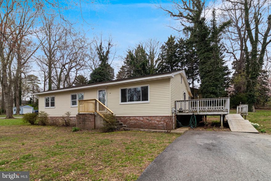 Home will be available for tours on April 1st. Open House Saturday, April 4th | 10am-12pm!

Opportunity awaits in this well-maintained 3-bedroom, 1-bathroom home in Saint Leonard, MD! Offering just over 1,200 square feet of comfortable one-level living, this property sits on a spacious corner double lot, a rare find in the area. Enjoy outdoor living with a lovely side deck that wraps around the back of the home to a covered rear deck, complemented by newly installed siding and ceiling. A new septic was installed 3 years ago!

Located just a short walk to the beach, this home offers the perfect blend of location and potential. This home presents a fantastic opportunity for buyers looking to make a home their own or investors looking to add to their portfolio. This would make a great rental, as well! Carpets have been professionally cleaned.