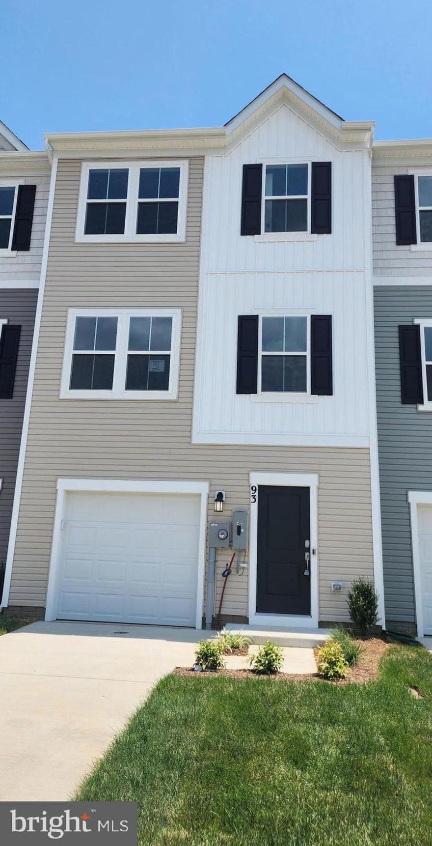 Brand new for rent 3 level Harriet model Townhome built by Lennar. Lower level features 1 car garage and recreation room and walk out to backyard. Main level has luxury vinyl plank flooring. Beautiful kitchen with island, large pantry, recessed lighting. Dining area and great room along with half bath. Upper level has primary bedroom with attached bathroom, walk in closet. 2 additional bedrooms and full bath. Laundry. washer/dryer and blinds will be installed soon. $1795 per month, $1795 security deposit, $55 per adult credit application fee. NO PETS. applications accepted on Longandfoster website.