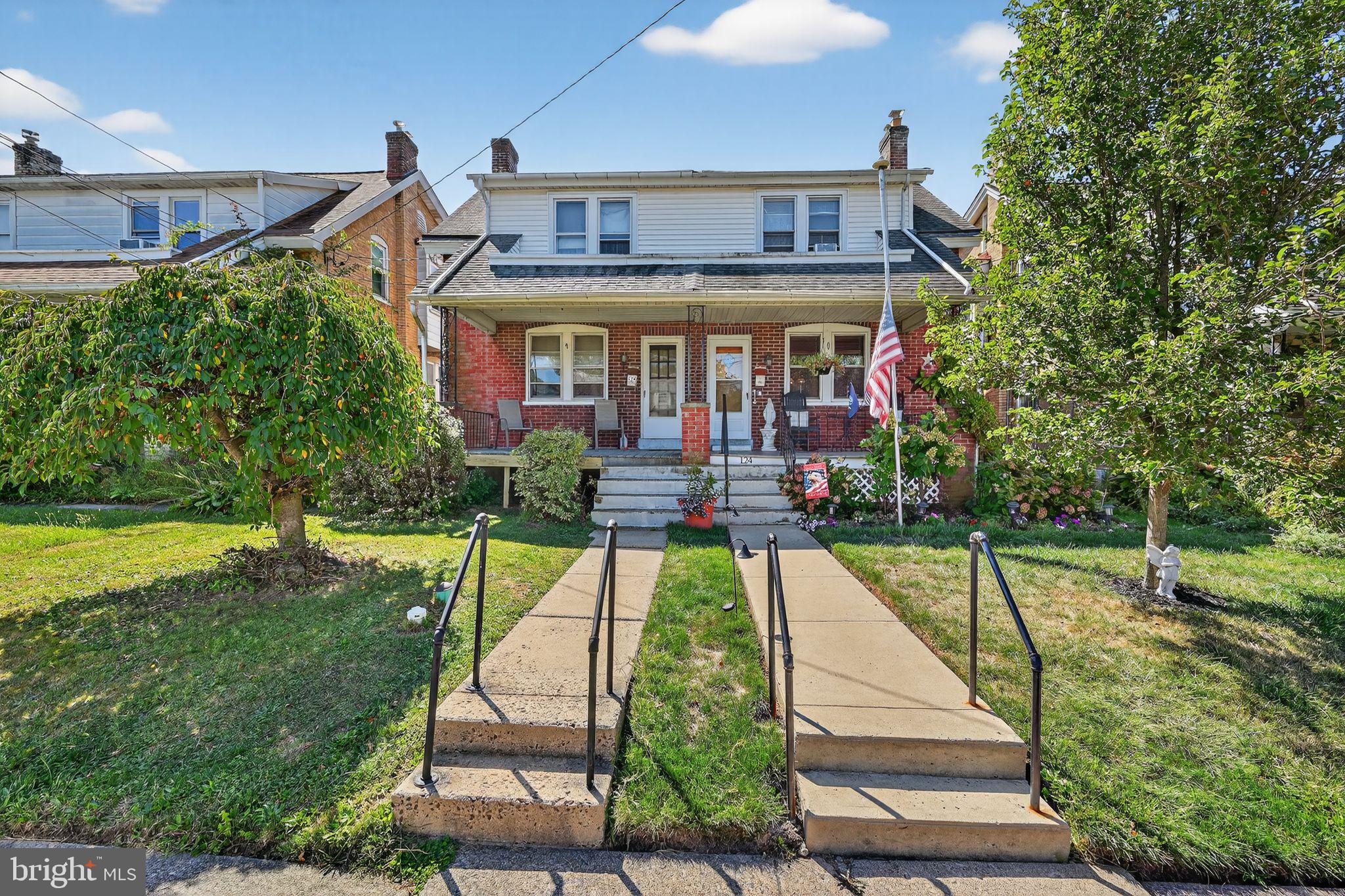 Welcome to 124 E 5th Street, a beautifully maintained 3-bedroom, 1-bath located in the vibrant heart of Lansdale, PA.
Step inside to find a bright and cozy living area, a formal dining room, and an eat-in kitchen with plenty of cabinet space. Upstairs, you'll find three generously sized bedrooms and a full bathroom, all filled with natural light. A unique bonus is the finished loft space—perfect as a home office, creative studio, or extra storage. Enjoy yourself out back on the deck under the beautiful pergola perfect for outdoor dining, relaxing or entertaining. The fenced in yard offers the right amount of space for gardening, pets, or activities and a is equipped with a one of a kind fish pond. Located just blocks from downtown Lansdale’s shops, restaurants, parks, and the SEPTA train station, this home offers convenience and community all in one.