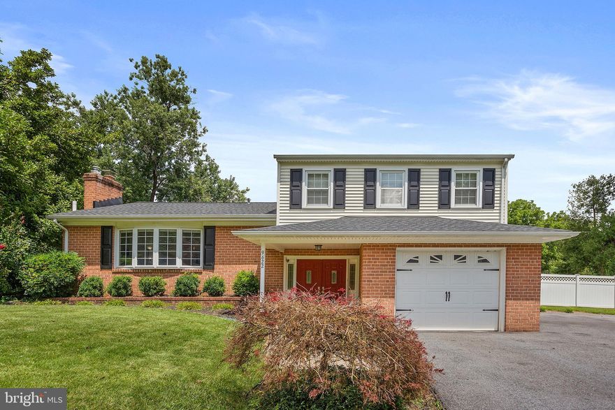 Beautifully upgraded & move-in ready  home in Valley Mede awaits YOU!   This home features bright airy open floor plan,  3bed/Possible 4th bedroom lower level/2.5bath/ huge fully finished lower level, 1 car garage.  Roof(2022), A/C (2019), Hot Water Heater (2022), 2 zoned Heating, upgraded kitchen w/ glass subway tiles, granite counter top & SS appliances, & upgraded bathrooms, Fully fenced yard with a closed inground pool  and a  side brick patio off the family room for outdoor space.   Easy access to shopping, schools, and commute.