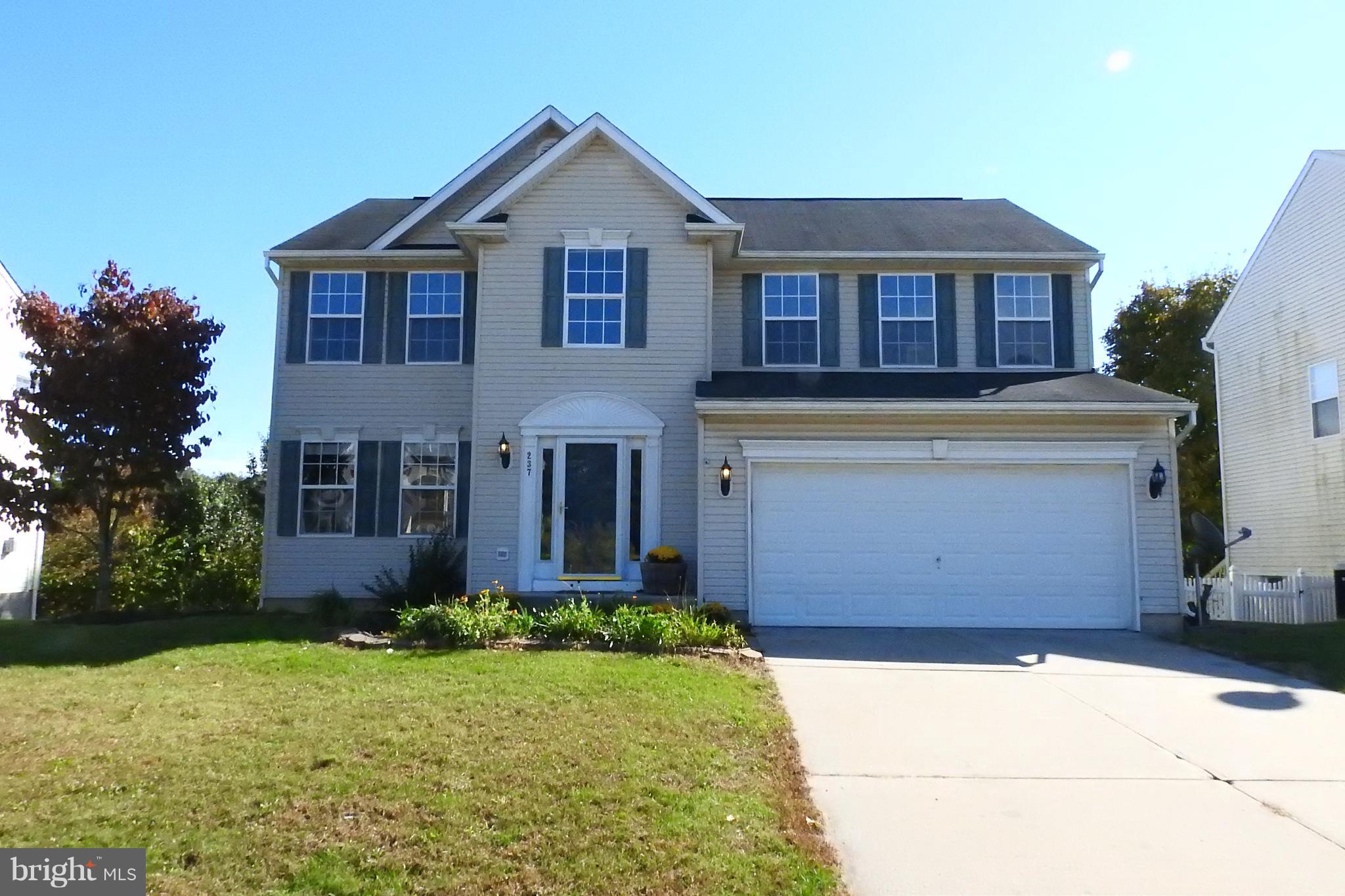 Back on the market. Buyer financing fell through. Beautiful 4 bedroom 2.5 bath colonial. New deck, fresh paint. Move in ready. Stainless steel appliances, walk in closets, laundry room 3rd floor, master bath has separate shower. Living room has gas fireplace. Unfinished basement with rough in for a bathroom. Plenty of storage and attached 2 car garage.