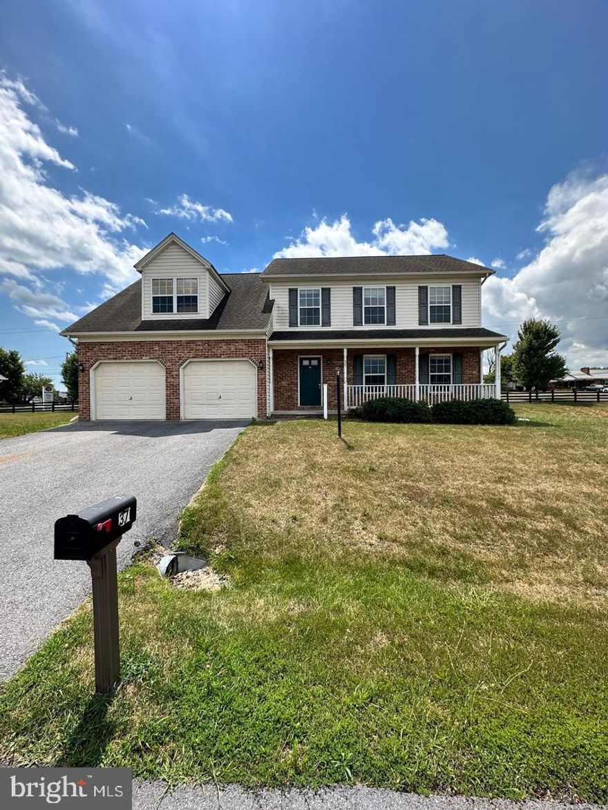 Beautiful 4-bedroom 2.5 bath colonial in Bridle Creek! From hardwood floors to new carpet throughout the home, this home shows nicely. Kitchen features granite countertops and stainless-steel appliances. Family room with fireplace, separate dining room and a formal living room or could be a play area or home office. Nicely sized bedrooms including a large master bedroom, walk in closet and master bath with soaking tub. Unfinished basement is great for storage. Minutes away from I81, shopping and restaurants. Pets will be considered on a case-by-case basis with a nonrefundable pet deposit.