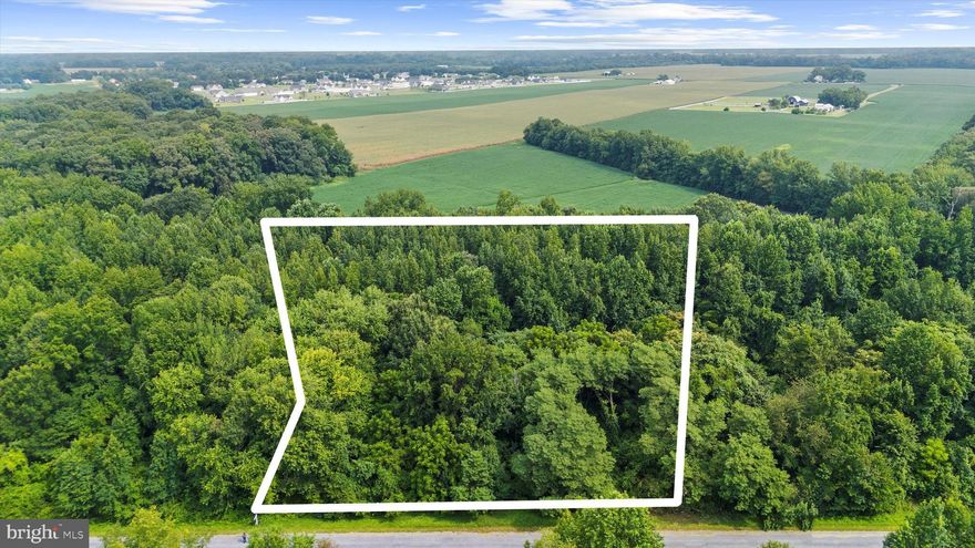 Welcome to the Oasis neighborhood, a serene and picturesque enclave nestled in the charming town of Ridgely, MD. This prestigious 3.5-acre wooded lot on Burnt Mill Road presents a unique opportunity to craft your dream home amidst nature's splendor. With its perc approval, this lot is primed and ready for you to bring your architectural vision to life.

As you enter the Oasis, you're greeted by a striking grand entrance and a paved road that sets the tone for this distinguished community. Here, you have the freedom to design a private retreat that is perfectly tailored to your lifestyle, with no builder tie-in restrictions to limit your creativity. While the Oasis offers the freedom of no governing HOA, it does have Covenants and Restrictions to maintain the community's integrity.

Just minutes from Rt. 404 and the vibrant town of Denton, this location offers both tranquility and convenience. Discover the perfect blend of nature and accessibility, and make your dream home a reality in this smartly positioned and thoughtfully planned neighborhood.

Property lines estimated in photos