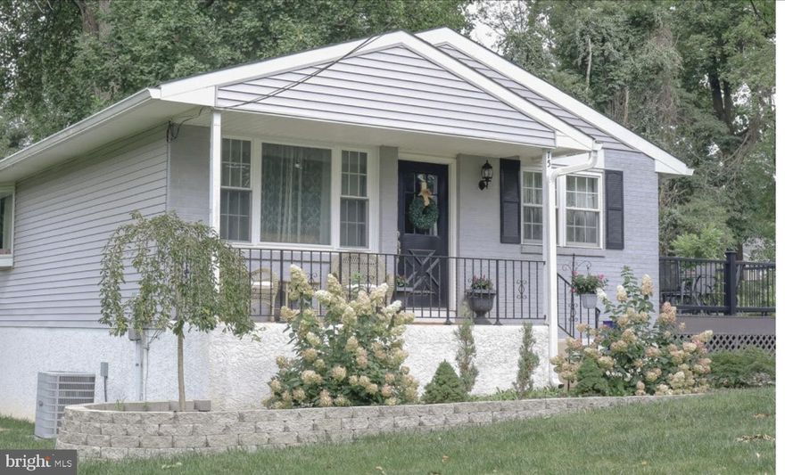 Welcome to 75 Reed Street in Chadds Ford, a custom lumber built ranch home that has been beautifully 
renovated and maintained. This home sits at the end of a private no through street that provides a quiet
and serene setting within the Garnet Valley School District. This home was completely renovated since 2014 with new hardwood floors, new custom kitchen, new HVAC, new septic system and new roof (2016).
The home features an open floor plan with the updated kitchen including large center island, overlooking the large living room & dining area with French doors to Trex composite deck (2020). The primary bedroom includes full & updated bathroom, 2 additional bedrooms and hall bath complete the main floor. The basement is partially finished with a large bonus family room and French doors that open to the large rear yard, also has access to large unfinished storage area. This home is within short walking distance of Penns Wood Winery, 10+ miles of hiking/biking trails, and horse farms – the location does not get any better!  This sale does include 2 parcels, including 13-00-00866-00 and total lot size is approximately  1/3 of an acre.