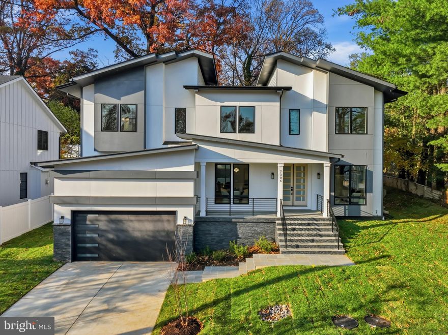 Prepare to be captivated by this custom-built masterpiece! Designed by YR Design and Build, this brand new home at 7306 Sportsman Dr is the epitome of luxury and convenience. The heart of this 7,414-square-foot residence is a gourmet kitchen with an oversized waterfall quartz island and Thermador appliances, flowing seamlessly into a light-filled family room with a cozy fireplace.
The second story is a private retreat with four bedrooms, including a lavish owner's suite featuring an exceptional spa-like bathroom. The fully finished lower level is an entertainer's dream, complete with a home theater, a dedicated gym, and a flexible recreation area.
Situated in an unbeatable location, you're just moments away from premier shopping and dining at Tysons Corner and local gems like Seven Corners Center. Commuting is a breeze with easy access to major highways including I-495 and I-66. This home is zoned for an exceptional school pyramid, including Westgate Elementary, Kilmer Middle, and Marshall High School.  With its sophisticated design and unparalleled location, this magnificent property is a rare opportunity you won't want to miss.