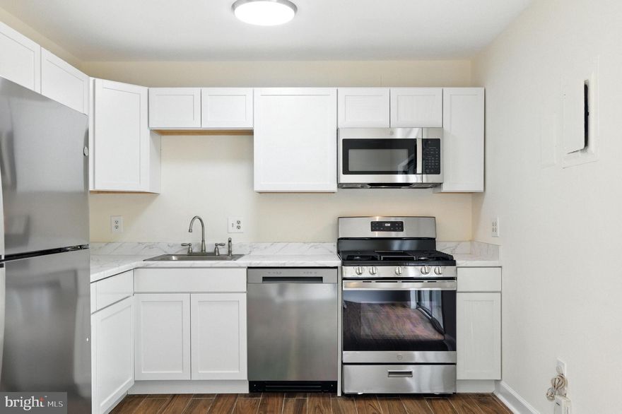 Price improvement.
Completely RENOVATED and MOVE-IN READY!
Welcome to this beautifully updated 2-level end unit townhouse in the heart of Herndon! This home features brand new flooring throughout, a stunning modern kitchen with all-new cabinetry, countertops, and stainless steel appliances, and fresh neutral paint that creates a bright, welcoming feel. Enjoy a dedicated dining area just off the kitchen with a sliding glass door that opens to the backyard—perfect for relaxing or entertaining.
Upstairs, you’ll find two spacious bedrooms and a fully renovated bathroom with elegant wall tile and contemporary finishes.
Located just minutes from the Dulles Toll Road (267), this home offers unbeatable access to major commuter routes, Tysons Corner, Metro stations, shopping centers, restaurants, and everything Northern Virginia has to offer.
A perfect combination of style, comfort, and location—this is a must-see!