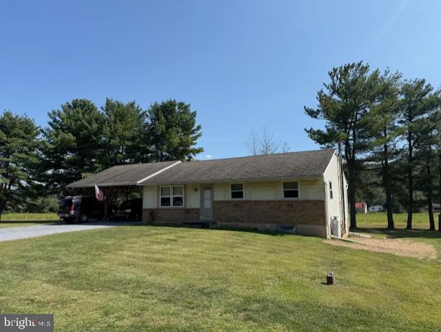 2 Bedroom ranch on half acre! The one you were thinking about just hit the market, Cute ranch home with a touch of privacy down a lane. Less than 10 minutes from Fort Indiantown Gap and major Interstates for convenience, level lot and rural scenery a plus not to mention 4 bay carport.