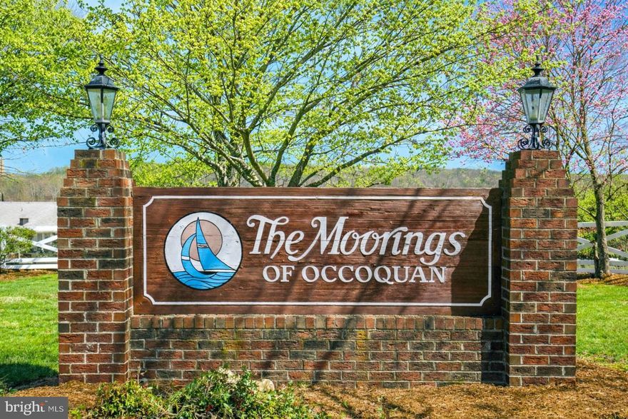 Welcome to The Moorings of Occoquan, where comfort and location come together. This spacious two-bedroom condo freshly updated, super clean, full of light  and is just minutes from Historic Occoquan where you'll find nearby commuter lots and scenic parks along the Occoquan River. The kitchen features shaker style white cabinetry with matte black hardware, granite countertops, gray tone LVP flooring, and stainless steel appliances. The hallway houses your stackable full size washer/dryer as well and full bath with stylish granite top sink vanity. Both bedrooms offer generous closet space and plenty of natural light, while the primary bedroom includes a well-appointed half bath. This is a rare opportunity to own in a peaceful, sought-after community with a setting that truly stands out. Please note: the condo association does permit investor purchases however the ratios are currently at capacity.