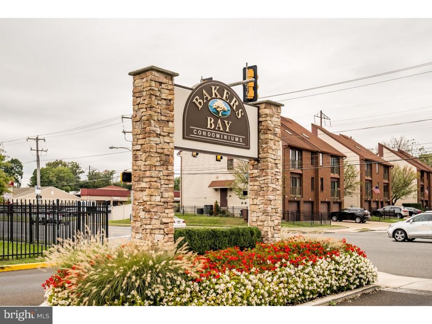 Welcome to Bakers Bay Gated Community.  This 1 Bedroom 1.5 condo offers over 1400sqft of living space.  Enter the unit into the foyer with a nice size closet for coats and storage, along with a powder room off to the side. Spacious dining room and living room area with glass sliding doors leading to the balcony.  Full size kitchen with new stainless steel range, microwave and dishwasher.  Behind the kitchen is a private den currently being used as a second bedroom.  Master Suite is complete with a walk in closet, separate vanity area, and a 4 piece bathroom.  Great river views from the balcony. Washer and dryer room conveniently located in the unit. There is a storage room on the balcony and also on the unit floor. Indoor and outdoor swimming pools, hot tub, game room and much more!