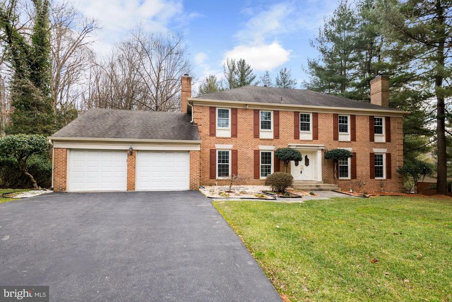 Stunning and gorgeous  brick front colonial almost 5,000 finished sf, setting in a quite Al Marah neighborhood. Spacious 5 bedrooms. Sumptuous MBA and  3 full bathrooms and a powder room renovated in 2019.  Ideally  convenient locations, easy access to I-495 & I-270, River Rd for commuting  toward DC, Bethesda and Northern VA. Recently freshly painted and refinished wood floors on main level, new wall-oven, new cooktop and new microwave and new dryer to be in placed in February.  New blinds will be installed in February. Wood-burning 2 fireplaces, Trex  sunny deck on the rear, 2 hot-waters and HVAC replaced in 2019, all windows replaced in 2017. Jacuzzi, sauna, wet-bar and pool table for the relaxing and walk out level to backyard.