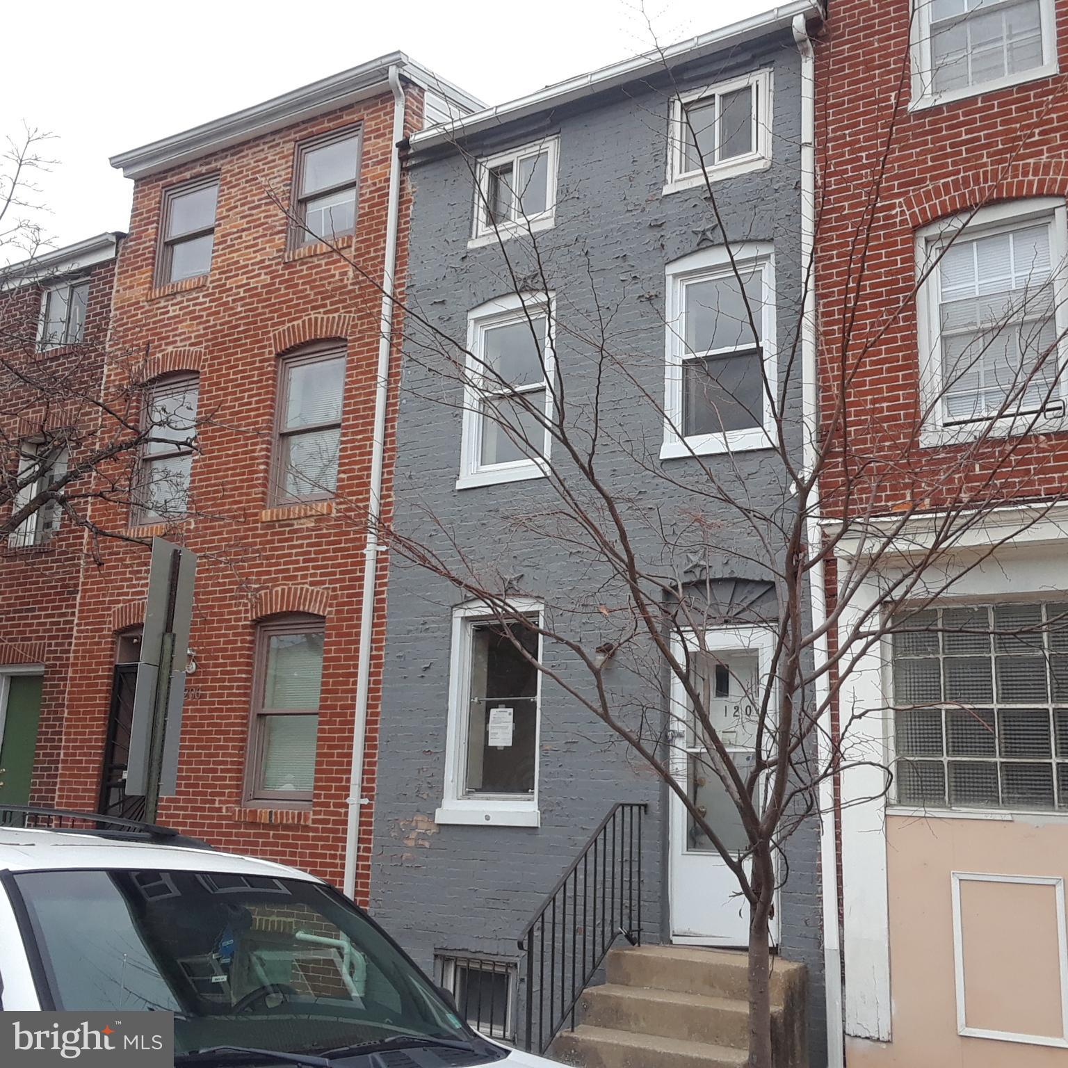 Wonderful opportunity to own this all brick-front home in Hollins Park. Enjoy nice room sizes, wood floors, and eat in kitchen. Use the basement for added storage or finish off for additional space. The rear yard is perfect for warm weather fun. Just minutes from Downtown Baltimore, with easy access to the B & O Museum and University of MD!