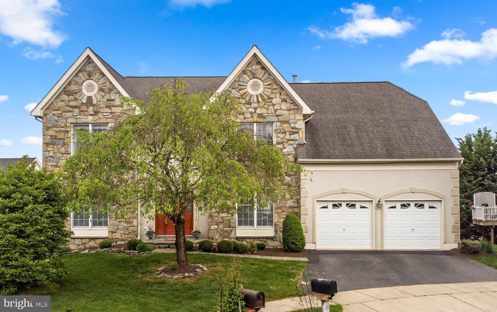 *Professional photos coming Friday, April 26th* Modern meets traditional in this thoughtfully designed Toll Brothers expanded Philmont Chateau model situated on a peaceful cul-de-sac lot. Upon entering, you're greeted by a grand two-story foyer with a designer chandelier and hardwood floors that sets the tone for the home's elegance. Enjoy the dramatic family room boasting soaring ceilings and a stunning stone fireplace. The newly renovated state-of-the-art kitchen includes cabinetry, top-of-line stainless appliances, quartz countertops, decorative backsplash open to a sun-filled morning room with access to the expansive deck. A refined study with built-in shelving and a charming bay window are perfect for working remotely. The second floor includes a private primary bedroom suite with tray ceiling, walk-in dressing room and newly renovated spa-inspired bathroom. 4 additional bedrooms and 2 full renovated bathrooms grace the second level. The fully walk-out lower level features a spacious recreation room with 9’ ceilings, exercise room, 6th bedroom, and full bath. This home truly combines luxury, comfort, and convenience nestled in the serene Potomac Glen Community. Potomac Glen offers an array of amenities including a swimming pool, tennis courts, playgrounds, walking trails, a wildlife sanctuary, and access to Montgomery county’s finest schools.